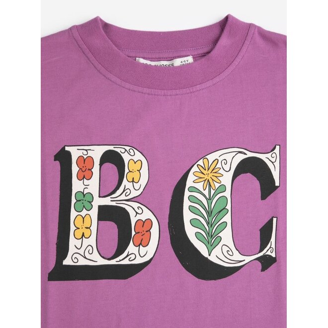 Bobo Choses | Spring Letters T-Shirt Purple