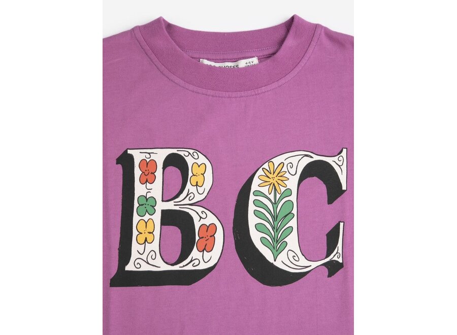 Bobo Choses | Spring Letters T-Shirt Purple