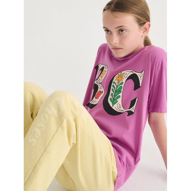 Bobo Choses | Spring Letters T-Shirt Purple