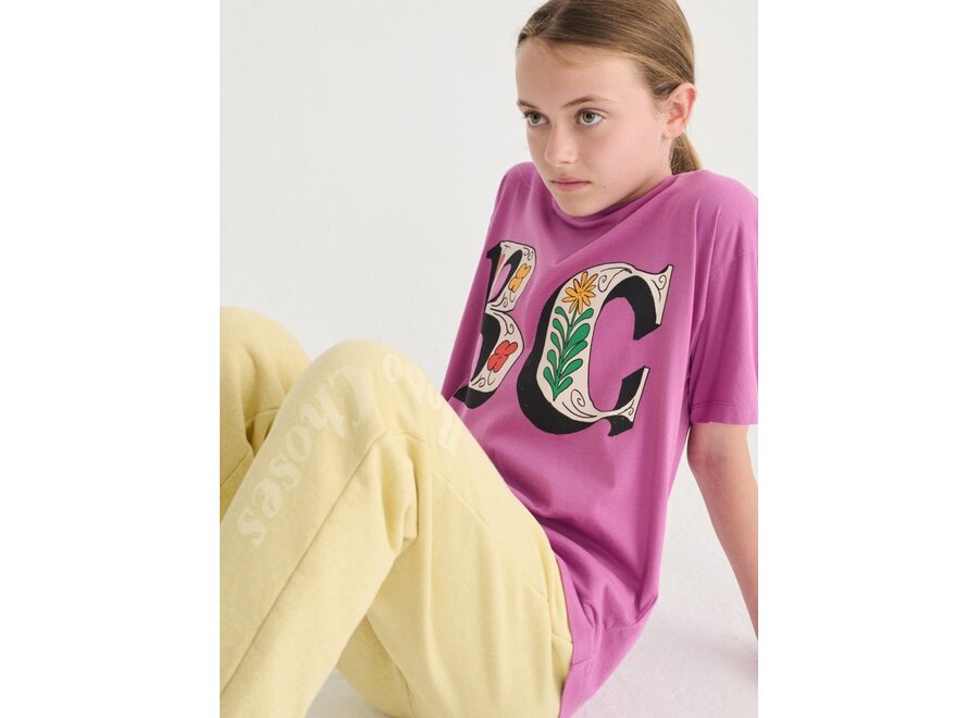 Bobo Choses | Spring Letters T-Shirt Purple