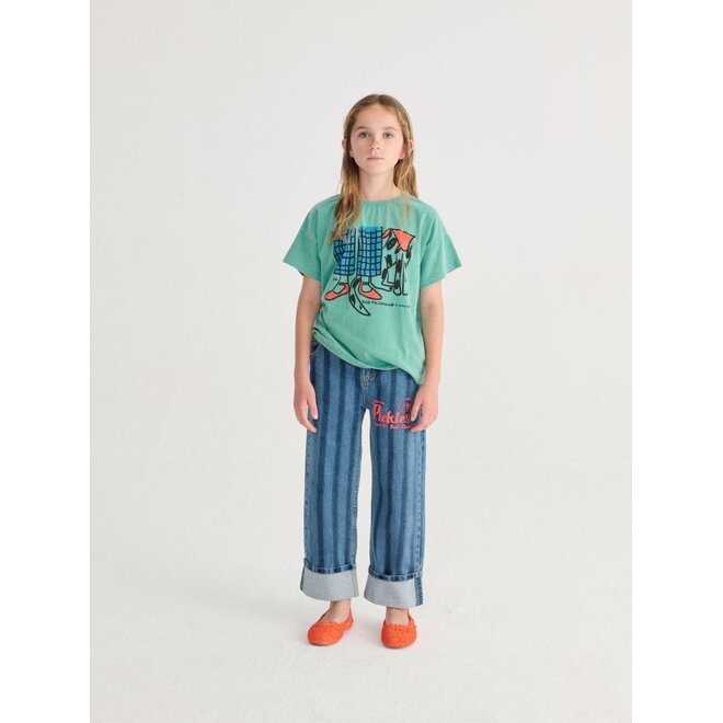 Bobo Choses | Dog Friendship T-Shirt Green