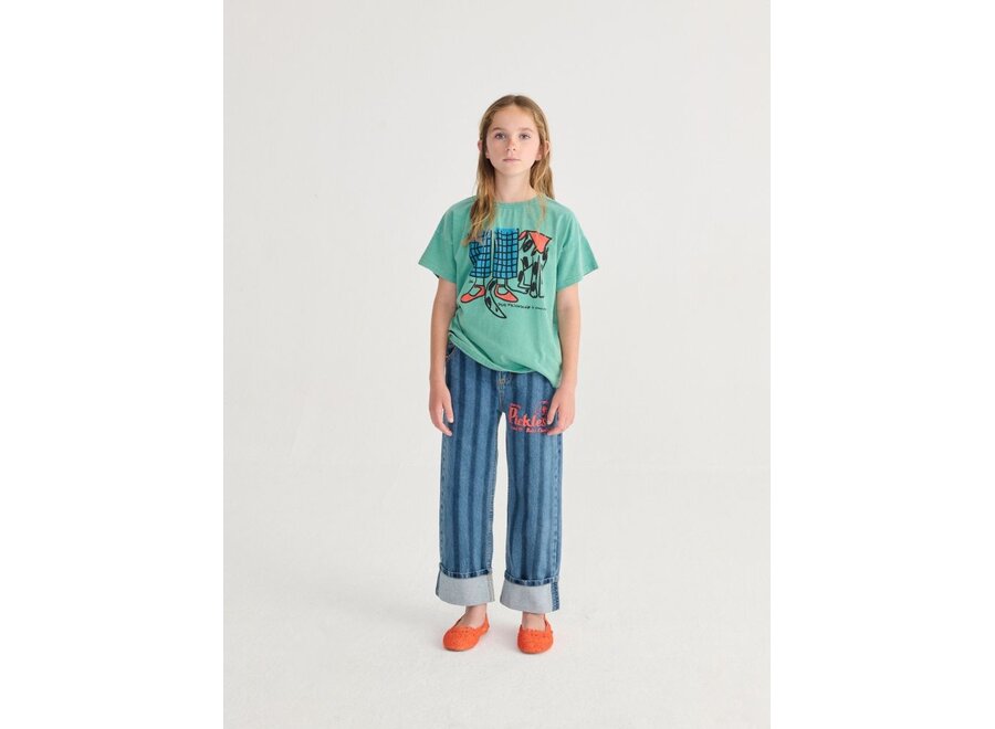 Bobo Choses | Dog Friendship T-Shirt Green