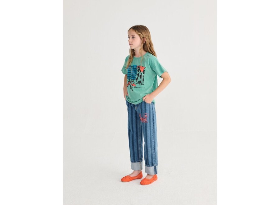 Bobo Choses | Dog Friendship T-Shirt Green