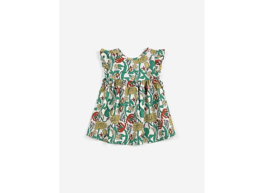 Bobo Choses | Color Herbalist All Over Woven Dress Multicolor