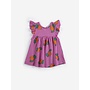 Bobo Choses | Tangerine All Over Ruffled Dress Fuchsia