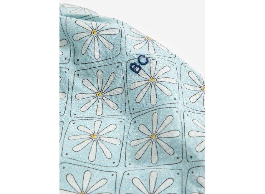 Bobo Choses | Daisy Mosaic All Over Woven Short Light Blue