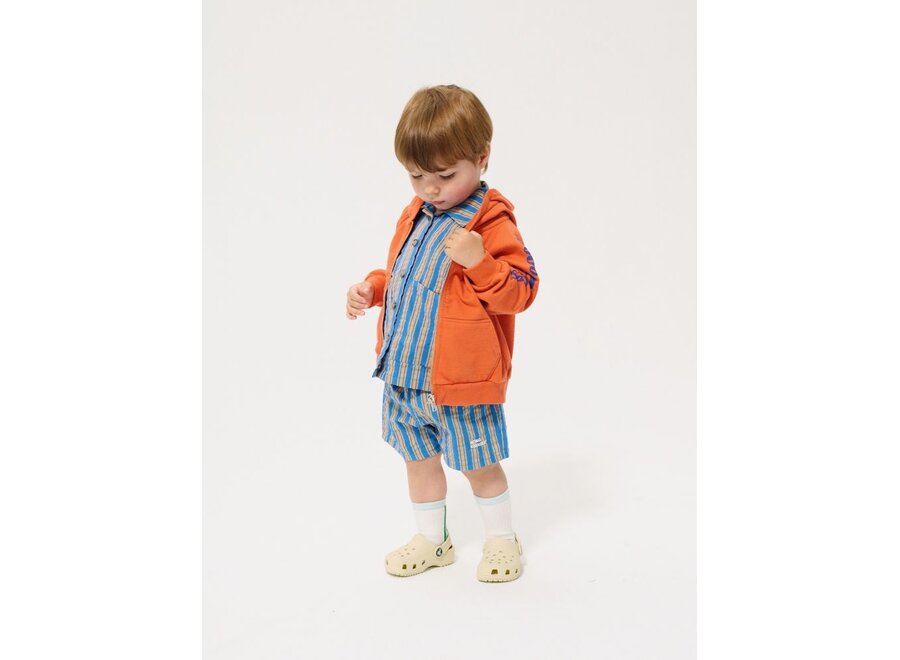 Bobo Choses | New Hairline Woven Shorts Orange