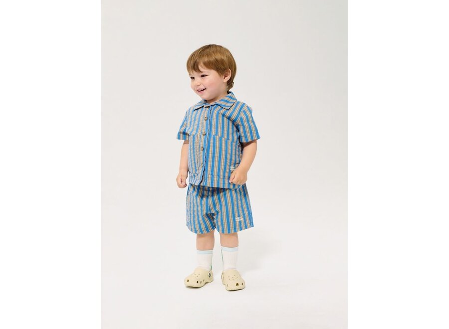 Bobo Choses | New Hairline Woven Shorts Orange