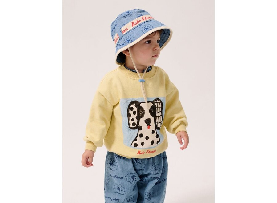 Bobo Choses | Van Dog Sweartshirt Yellow