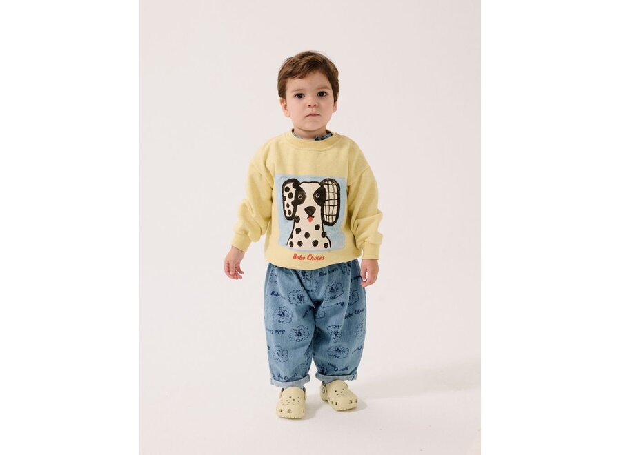 Bobo Choses | Van Dog Sweartshirt Yellow