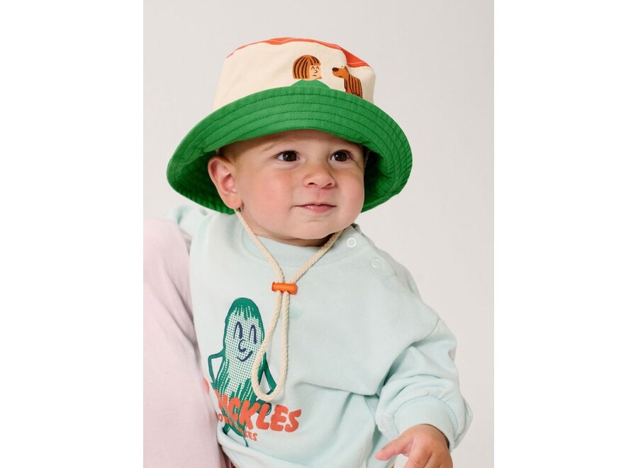 Bobo Choses | Mr Pickles Baby Sweatshirt Light Blue