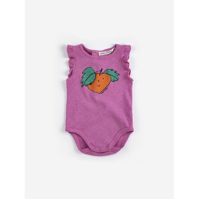 Tangerine Ruffled Body Fuchsia