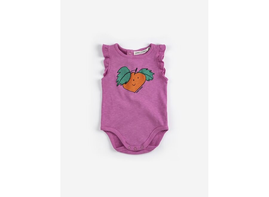 Tangerine Ruffled Body Fuchsia