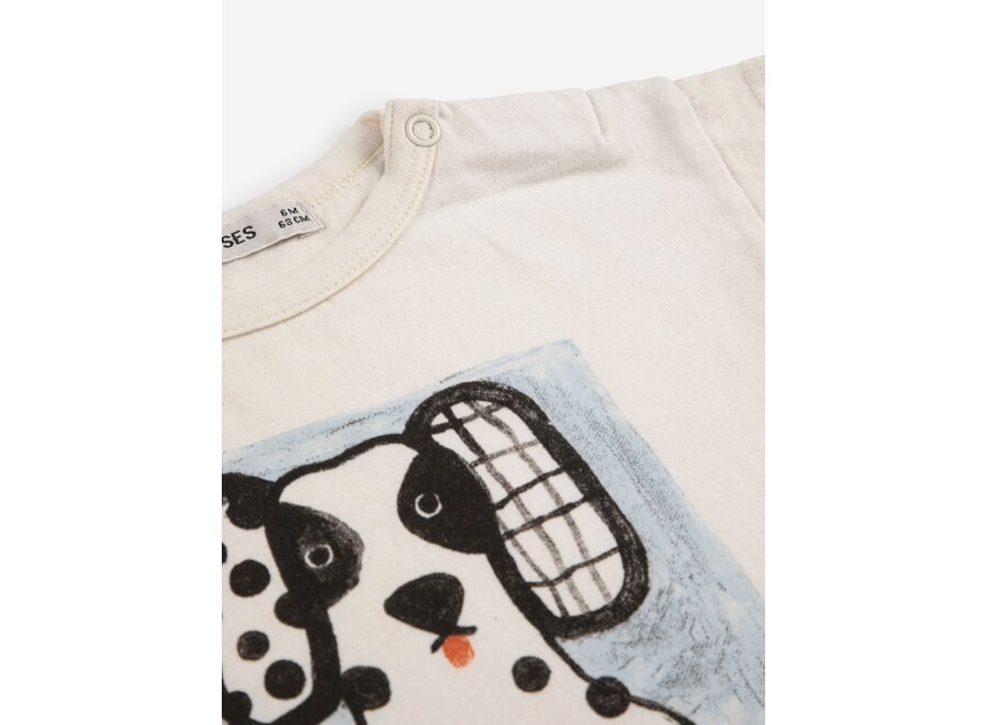 Bobo Choses | Van Dog Baby T-Shirt White