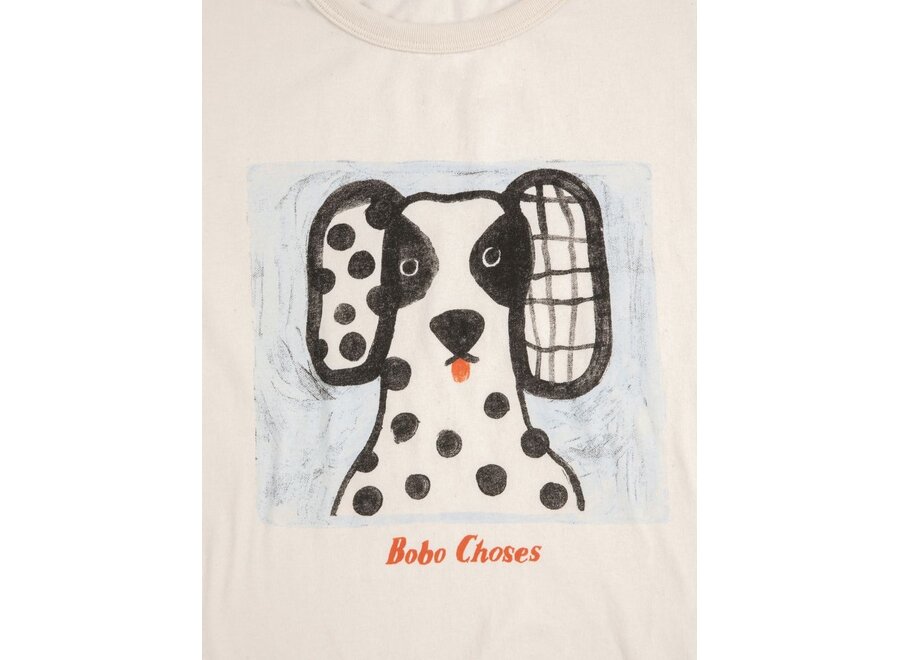 Bobo Choses | Van Dog Baby T-Shirt White