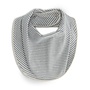 Gray Label | Baby Bib GOTS Stone Grey / Cream