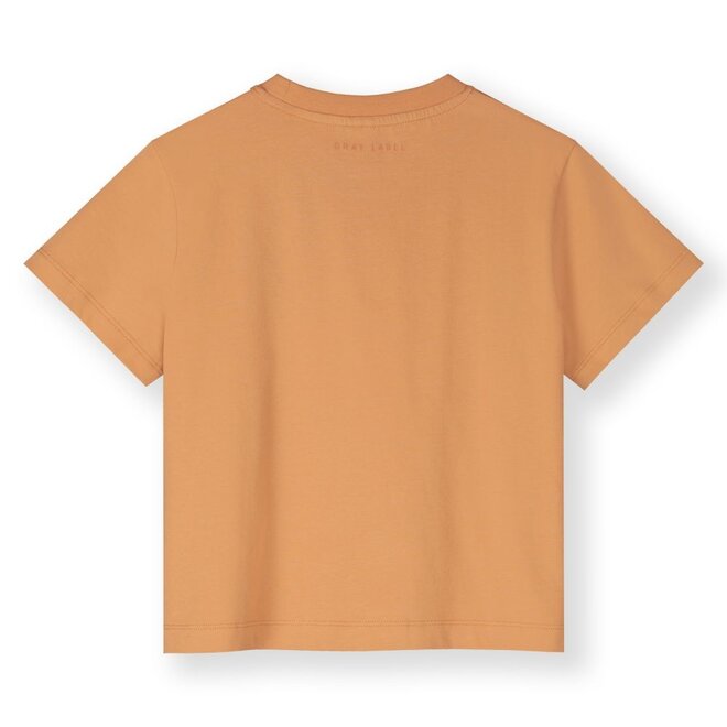 Gray Label | Oversized Tee w/ Logo GOTS Melon
