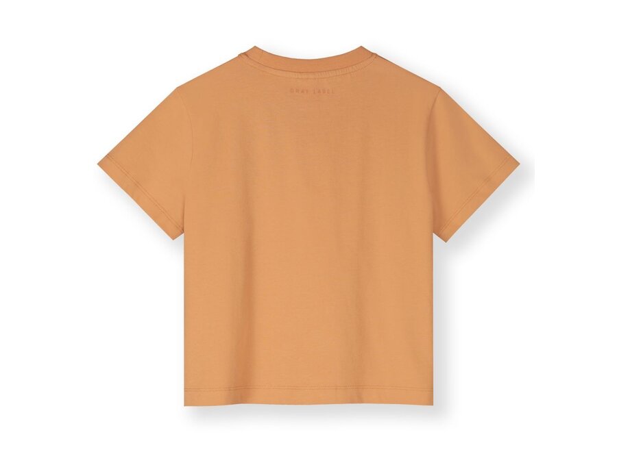 Gray Label | Oversized Tee w/ Logo GOTS Melon