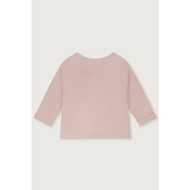 Gray Label | Baby Raglan Cardigan GOTS Faded Pink
