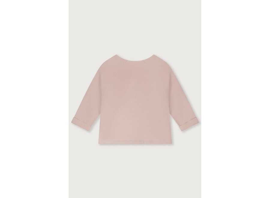 Gray Label | Baby Raglan Cardigan GOTS Faded Pink