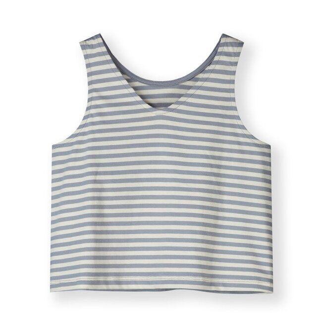 Gray Label | Boxy Tank Top GOTS Stone Grey / Cream