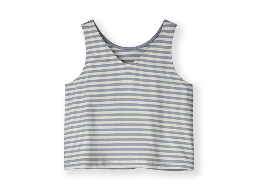 Gray Label | Boxy Tank Top GOTS Stone Grey / Cream