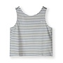Gray Label | Boxy Tank Top GOTS Stone Grey / Cream