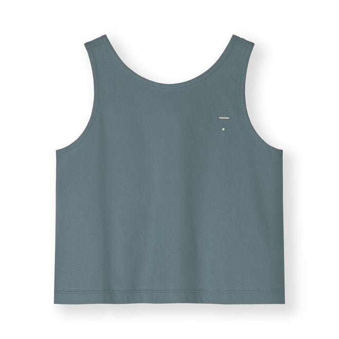 Gray Label | Boxy Tank Top GOTS Blue Grey