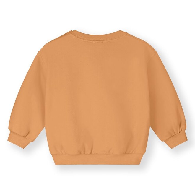 Gray Label | Baby Dropped Shoulder Sweater GOTS Melon