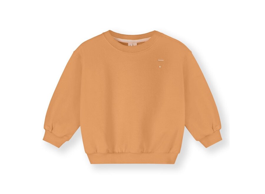Baby Dropped Shoulder Sweater GOTS Melon