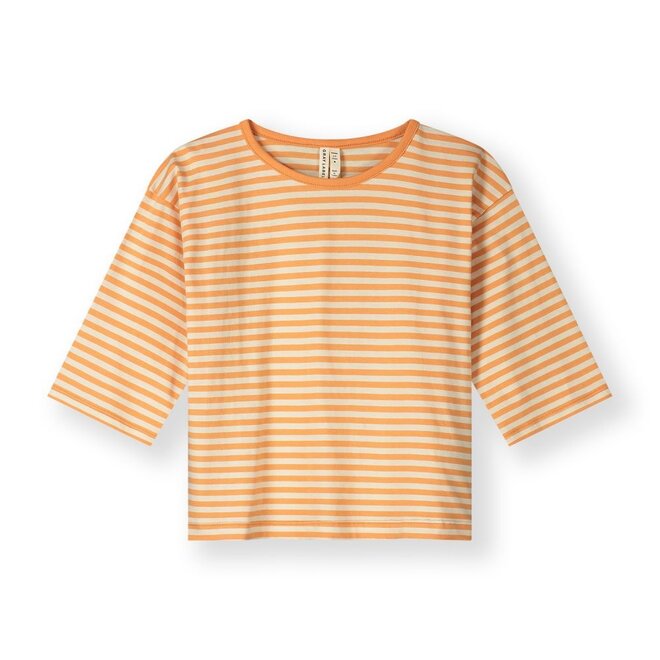 Gray Label | Dropped Shoulder Tee GOTS Melon / Cream