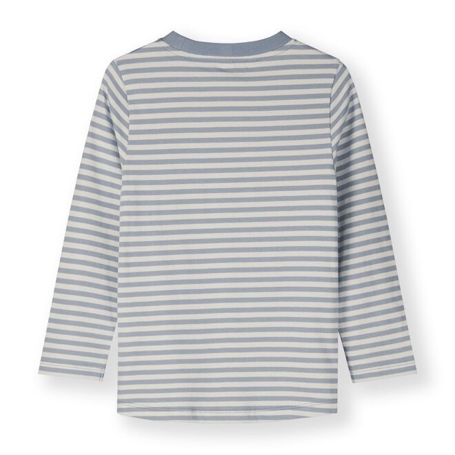 Gray Label | L/S Tee GOTS Stone Grey / Cream