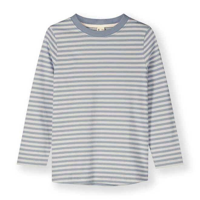 Gray Label | L/S Tee GOTS Stone Grey / Cream