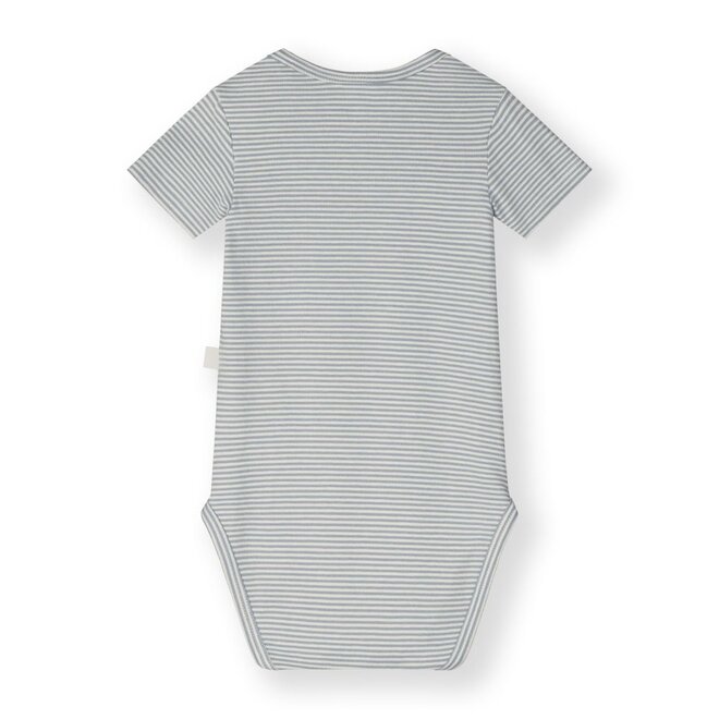Gray Label | Baby Onesie GOTS Stone Grey / Cream