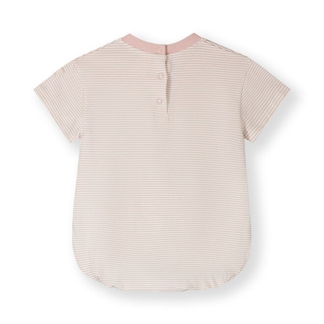 Gray Label | Baby Tee Suit GOTS Faded Pink / Cream