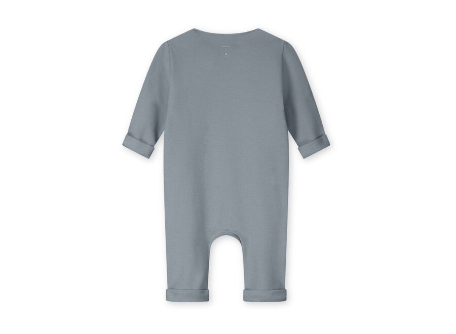 Gray Label | Baby Suit with Snaps GOTS Stone Grey