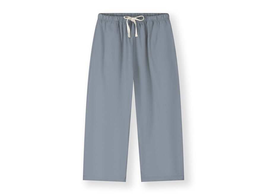 Pull Up Trousers GOTS Stone Grey