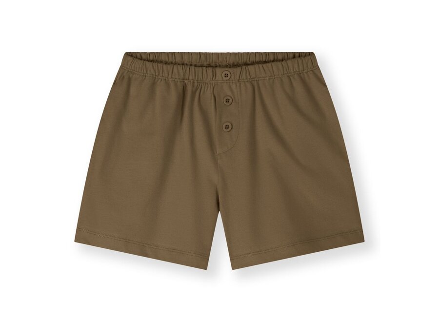 Button Shorts GOTS Woody