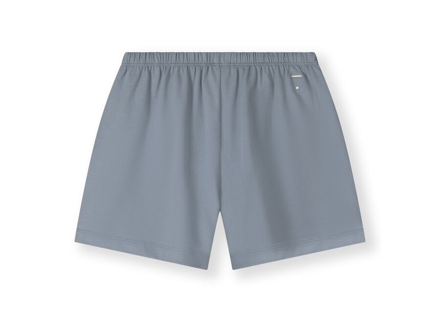 Gray Label | Button Shorts GOTS Stone Grey