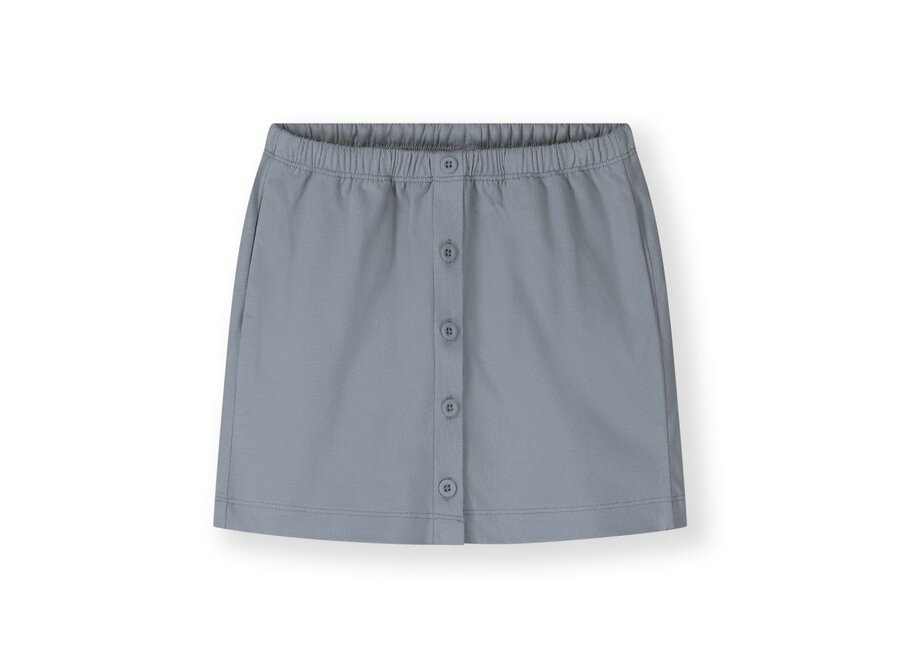 Gray Label | Skirt with Buttons GOTS Stone Grey
