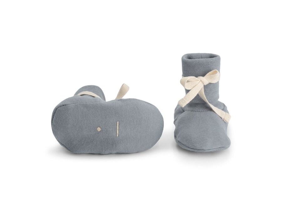 Gray Label | Baby Booties GOTS Stone Grey