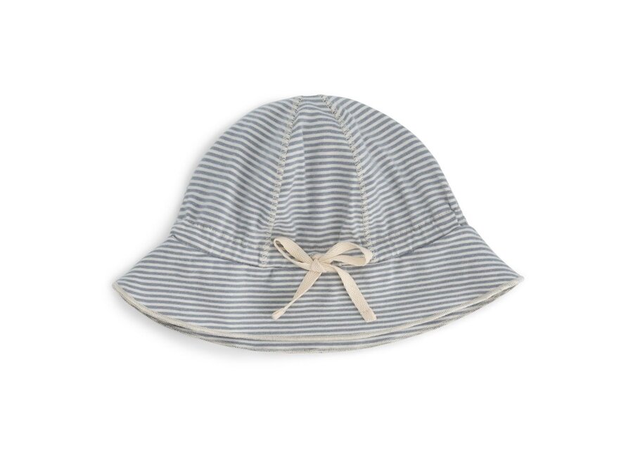 Gray Label | Baby Sun Hat GOTS Stone Grey / Cream