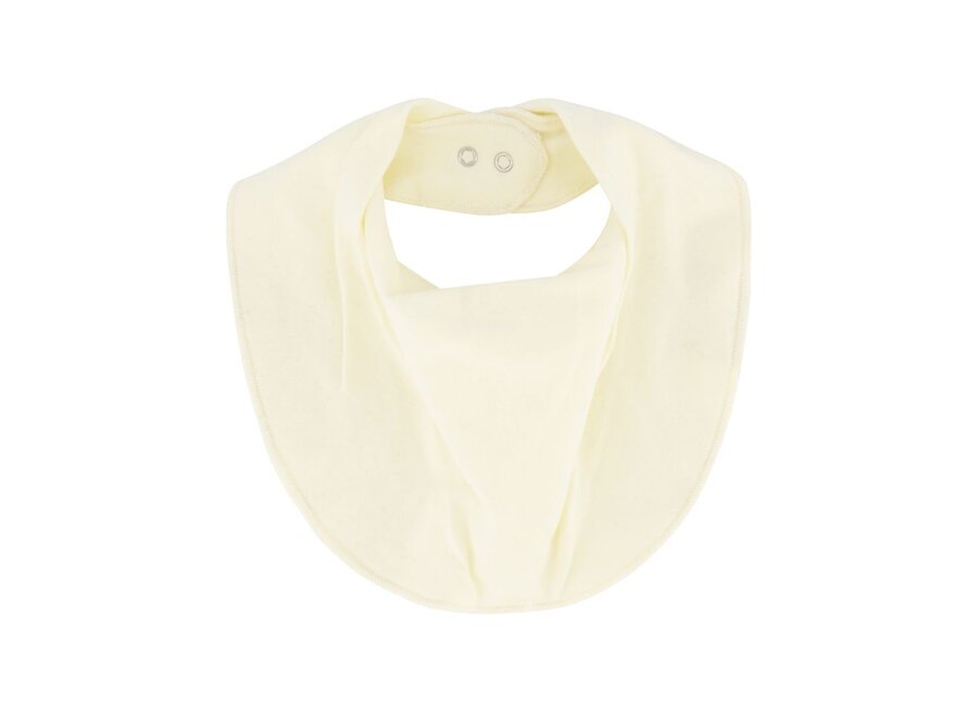 Baby Bib GOTS Cream