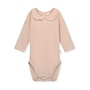Gray Label | Baby Collar Onesie GOTS Faded Pink / Cream