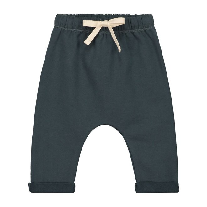 Gray Label | Baby Pants GOTS Blue Grey