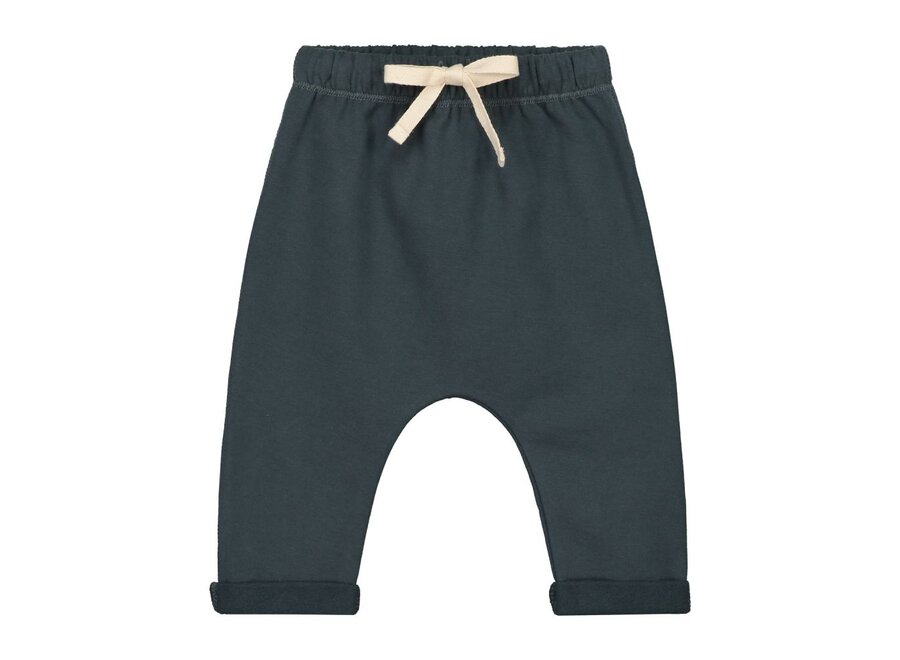 Gray Label | Baby Pants GOTS Blue Grey
