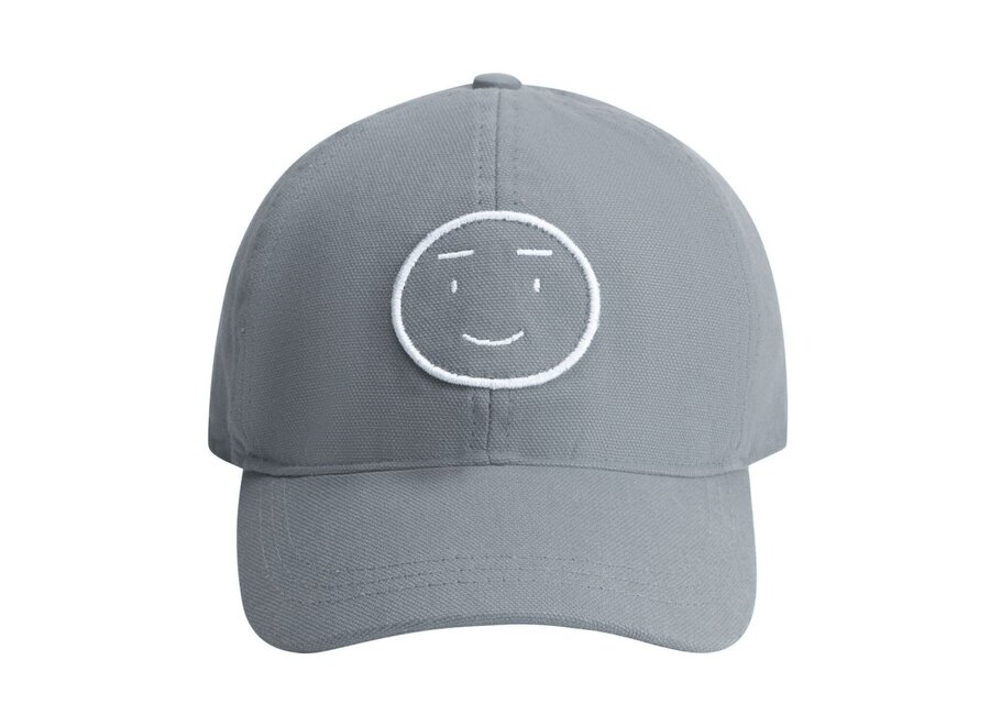 Baseball Cap GOTS Stone Grey