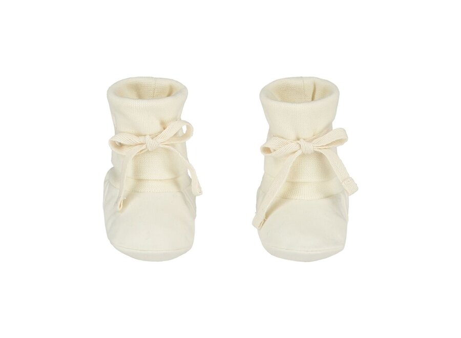 Gray Label | Baby Booties GOTS Cream