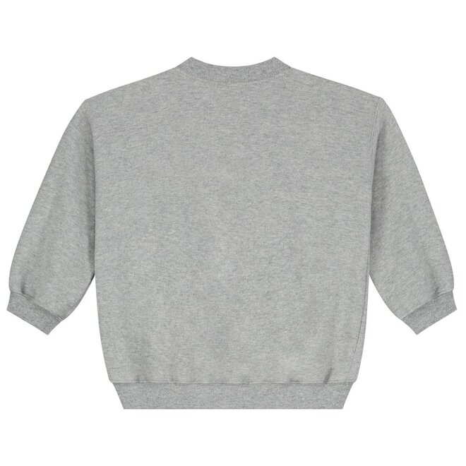 Gray Label | Baby Dropped Shoulder Sweater GOTS Grey Melange