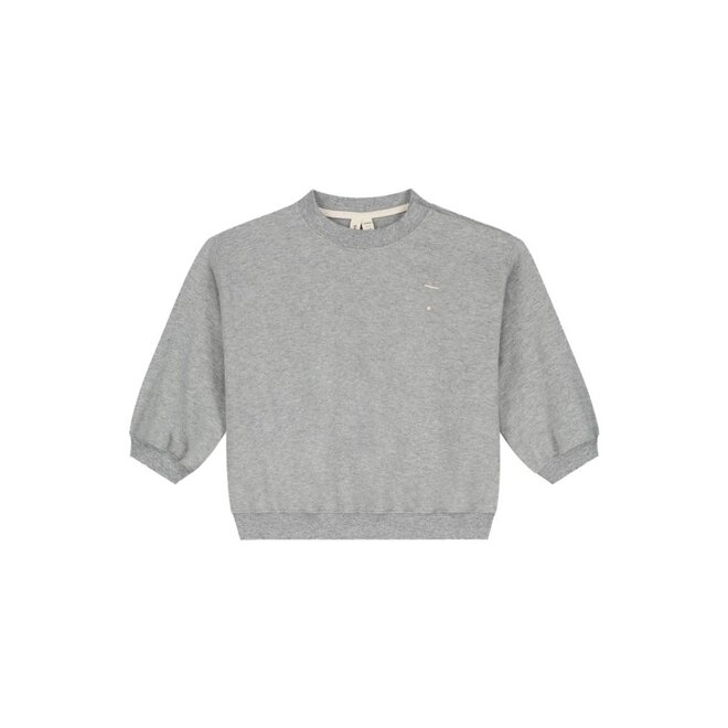 Gray Label | Baby Dropped Shoulder Sweater GOTS Grey Melange